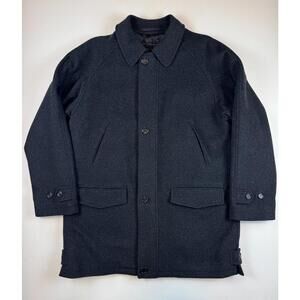 Burberry Tharp Cashmere Wool Blend Overcoat